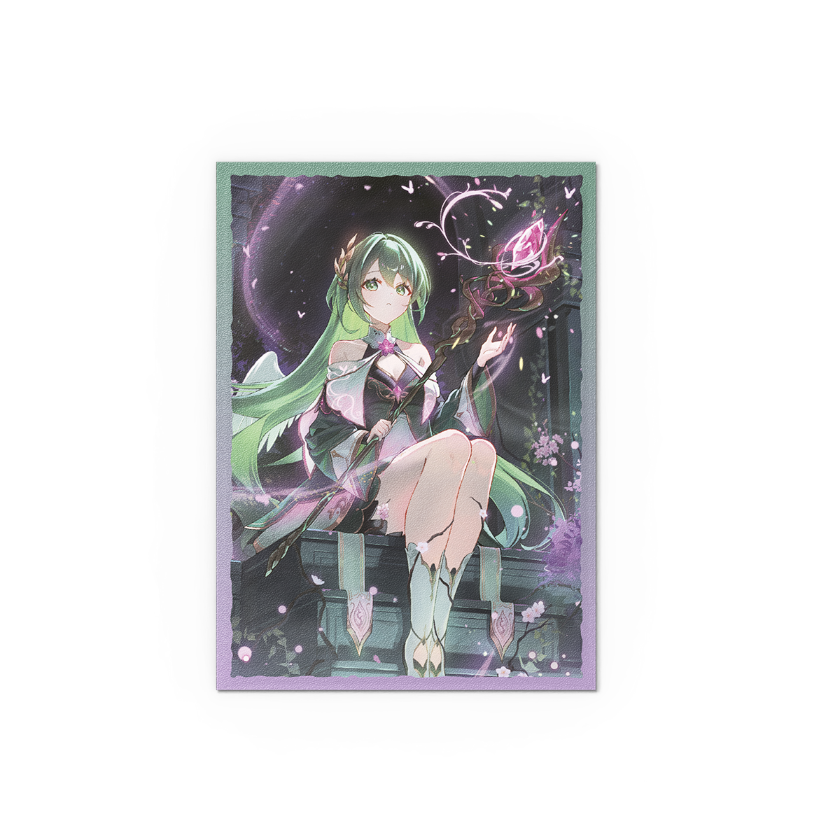 Dragon Shield Sleeves - Grand Archive - Ariel, Archangel of Natura  - 100ct - Dragon Shield