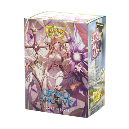 Dragon Shield Sleeves - Grand Archive - Haniel, Archangel of Spectra  - 100ct - Dragon Shield