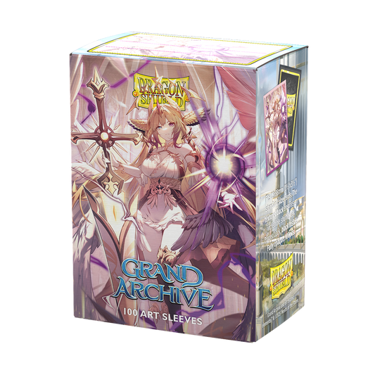 Dragon Shield Sleeves - Grand Archive - Haniel, Archangel of Spectra  - 100ct - Dragon Shield