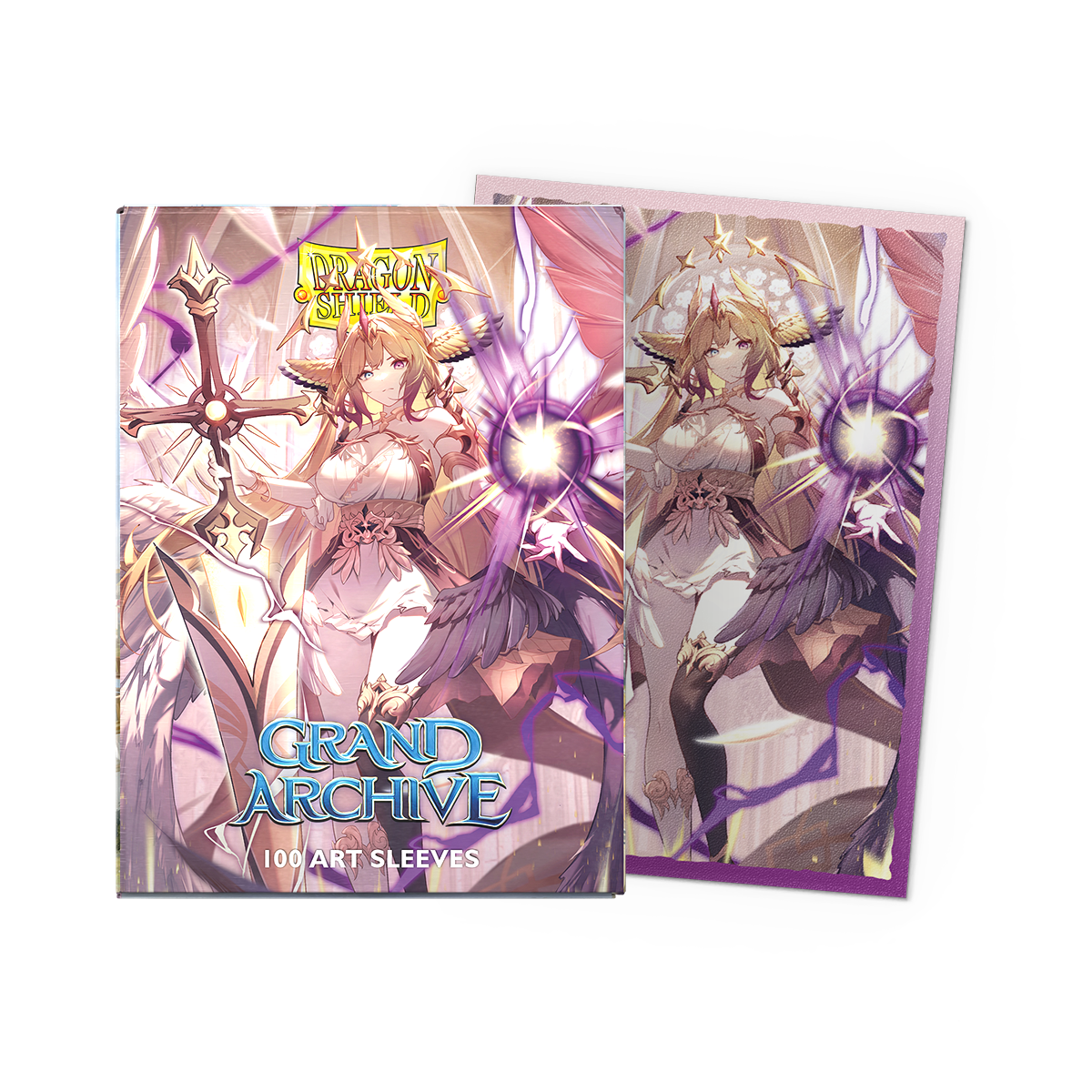 Dragon Shield Sleeves - Grand Archive - Haniel, Archangel of Spectra  - 100ct - Dragon Shield