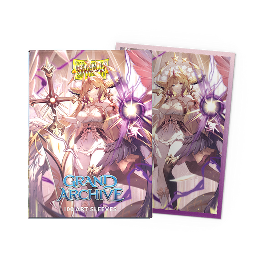 Dragon Shield Sleeves - Grand Archive - Haniel, Archangel of Spectra  - 100ct - Dragon Shield