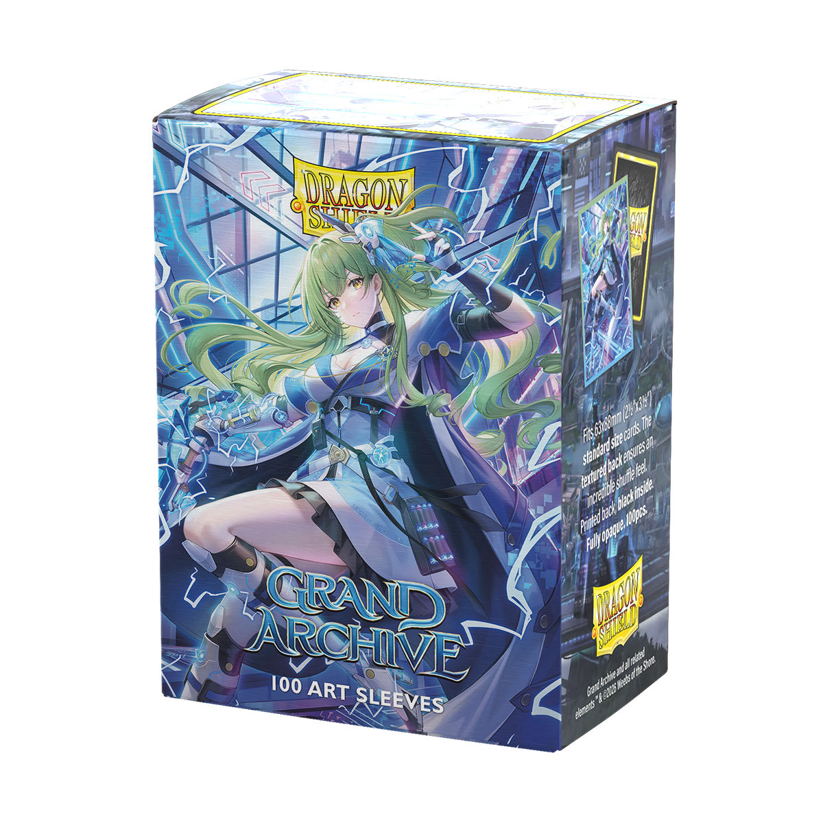 Dragon Shield Sleeves - Grand Archive - Lorraine - Arclight Saber - 100ct