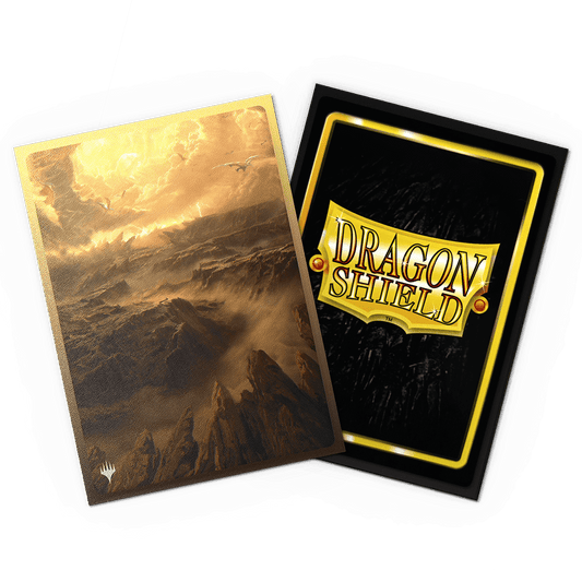 Dragon Shield: (100 Card Sleeves) Matte Dual Art - Arid Mesa - Landfall Series - Magic: The Gathering