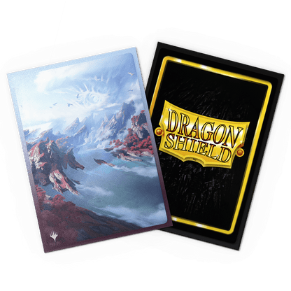 Dragon Shield: (100 Card Sleeves) Matte Dual Art - Scalding Tarn - Landfall Series - Magic: The Gathering