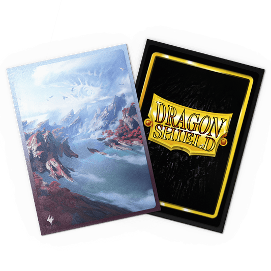 Dragon Shield: (100 Card Sleeves) Matte Dual Art - Scalding Tarn - Landfall Series - Magic: The Gathering