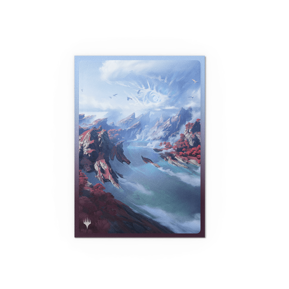 Dragon Shield: (100 Card Sleeves) Matte Dual Art - Scalding Tarn - Landfall Series - Magic: The Gathering