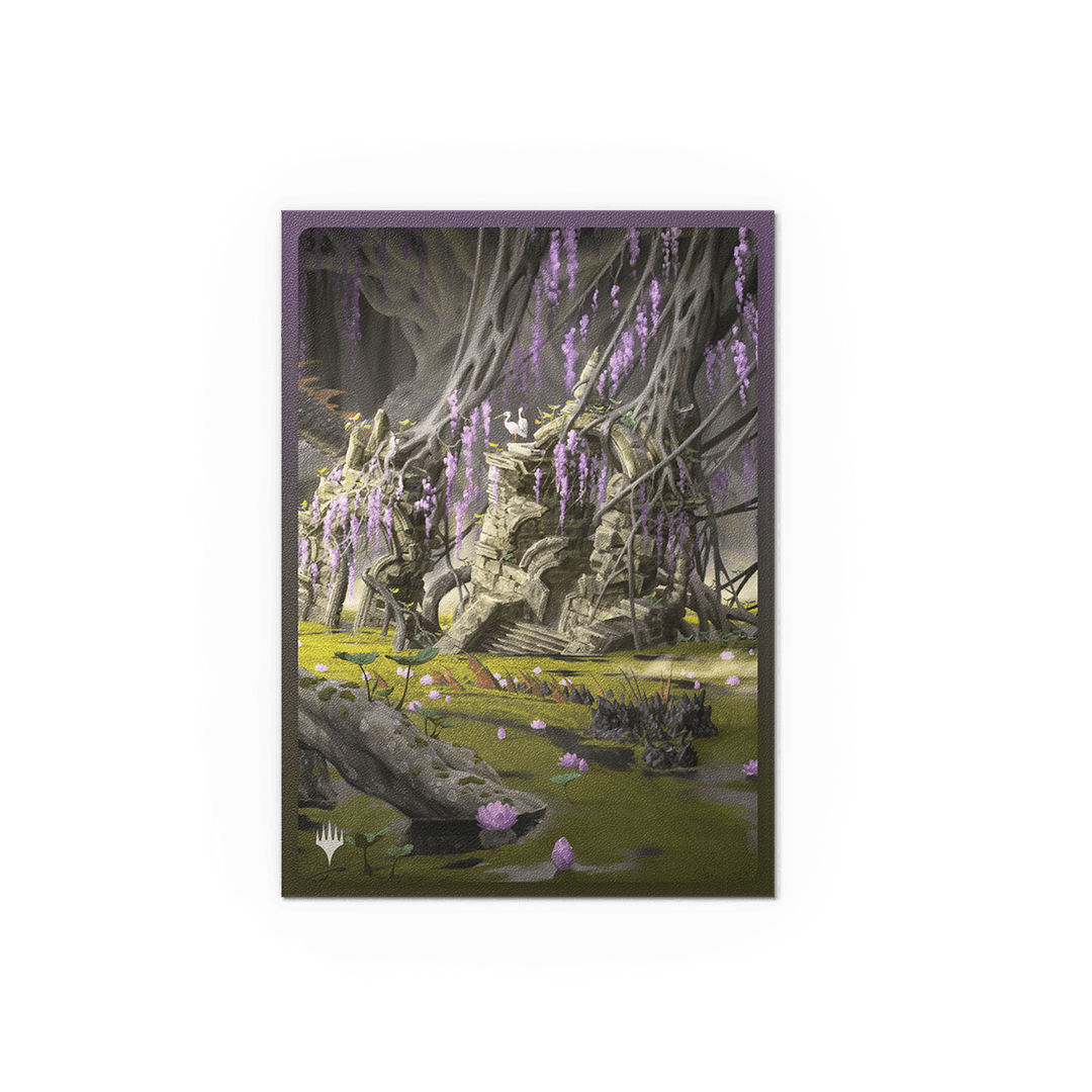 Dragon Shield: (100 Card Sleeves) Matte Dual Art - Verdant Catacombs - Landfall Series - Magic: The Gathering