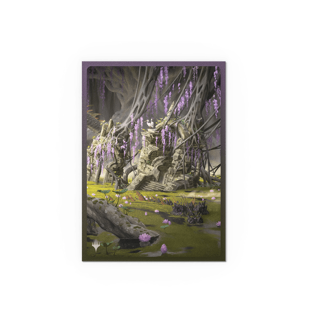Dragon Shield: (100 Card Sleeves) Matte Dual Art - Verdant Catacombs - Landfall Series - Magic: The Gathering