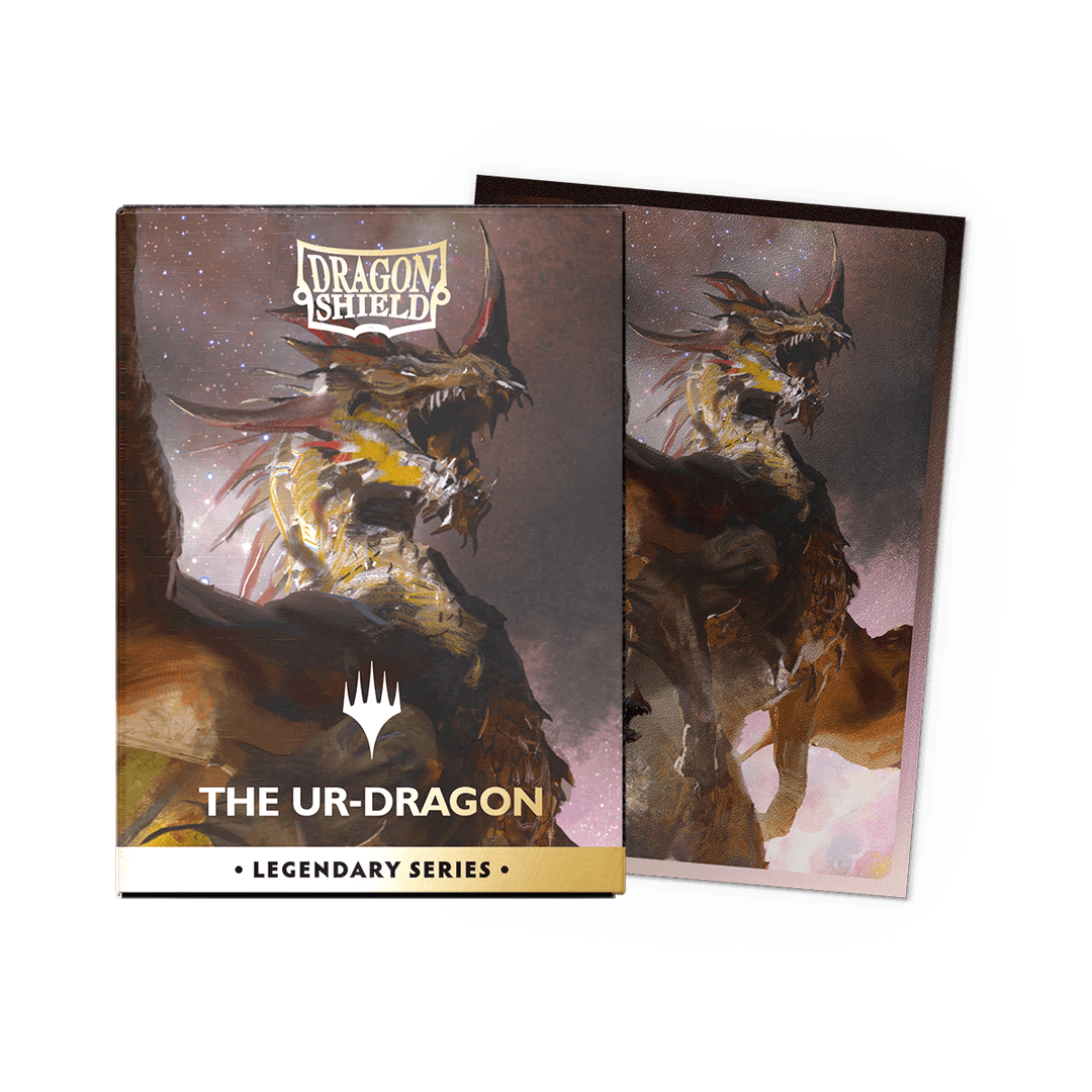 Dragon Shield: (100 Card Sleeves) Matte Dual Art - The Ur Dragon - Legendary Series - Magic: The Gathering