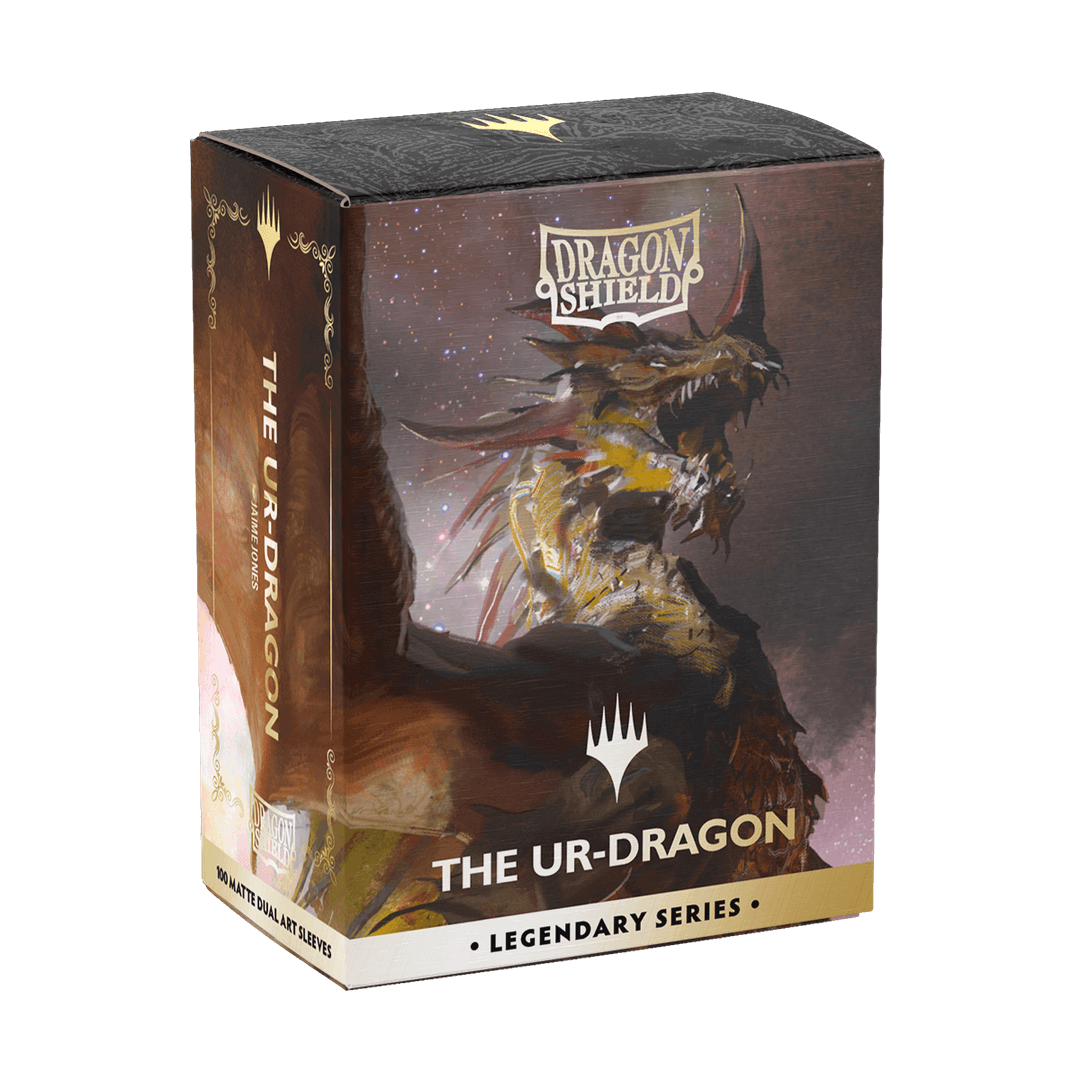Dragon Shield: (100 Card Sleeves) Matte Dual Art - The Ur Dragon - Legendary Series - Magic: The Gathering