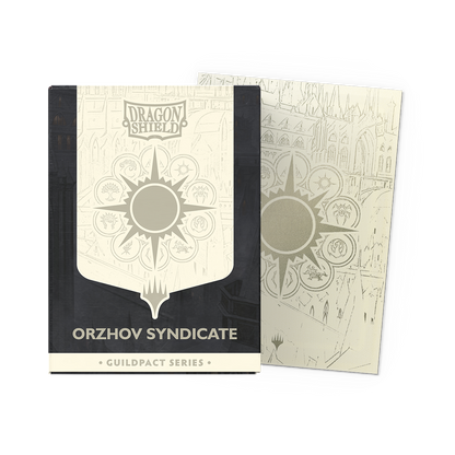 Dragon Shield: (100 Card Sleeves) Matte Dual Art - Orzhov Syndicate - Guildpact Series - Magic: The Gathering
