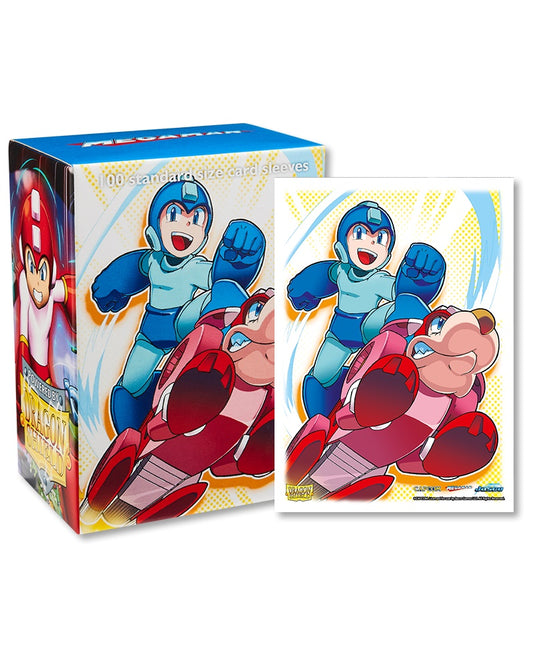 Dragon Shield: (100 Card Sleeves) Classic Art - MegaMan and Rush Capcom