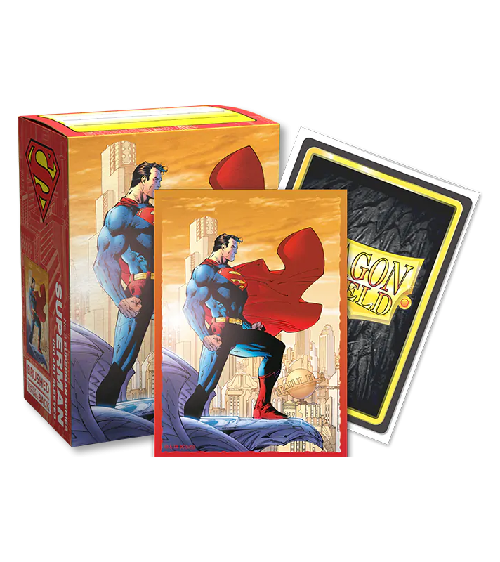 Dragon Shield: (100 Card Sleeves) Brushed Art - Superman Series #03