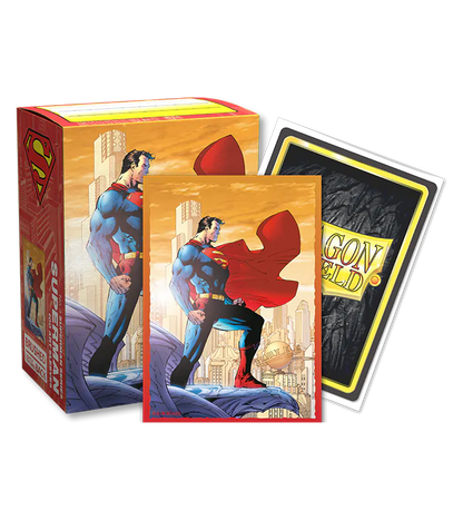 Dragon Shield: (100 Card Sleeves) Brushed Art - Superman Series #03