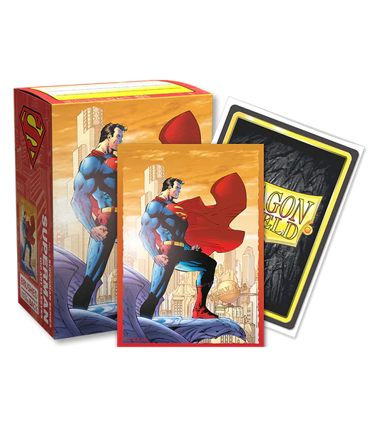 Dragon Shield: (100 Card Sleeves) Brushed Art - Superman Series #03
