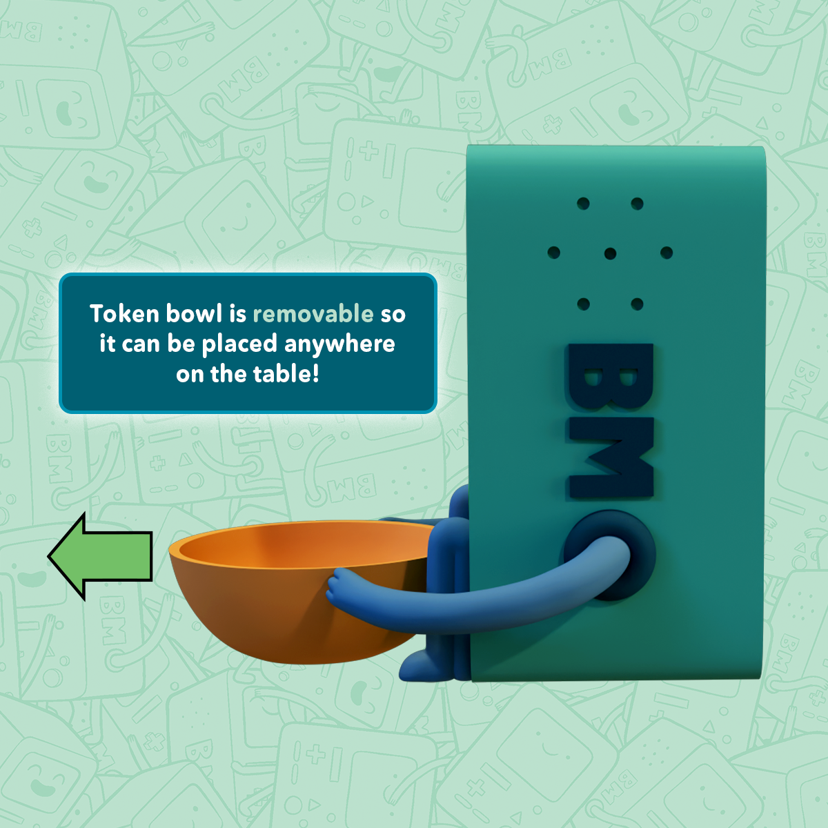 Adventure Time Card Wars - BMO Token Holder - Cryptozoic Entertainment