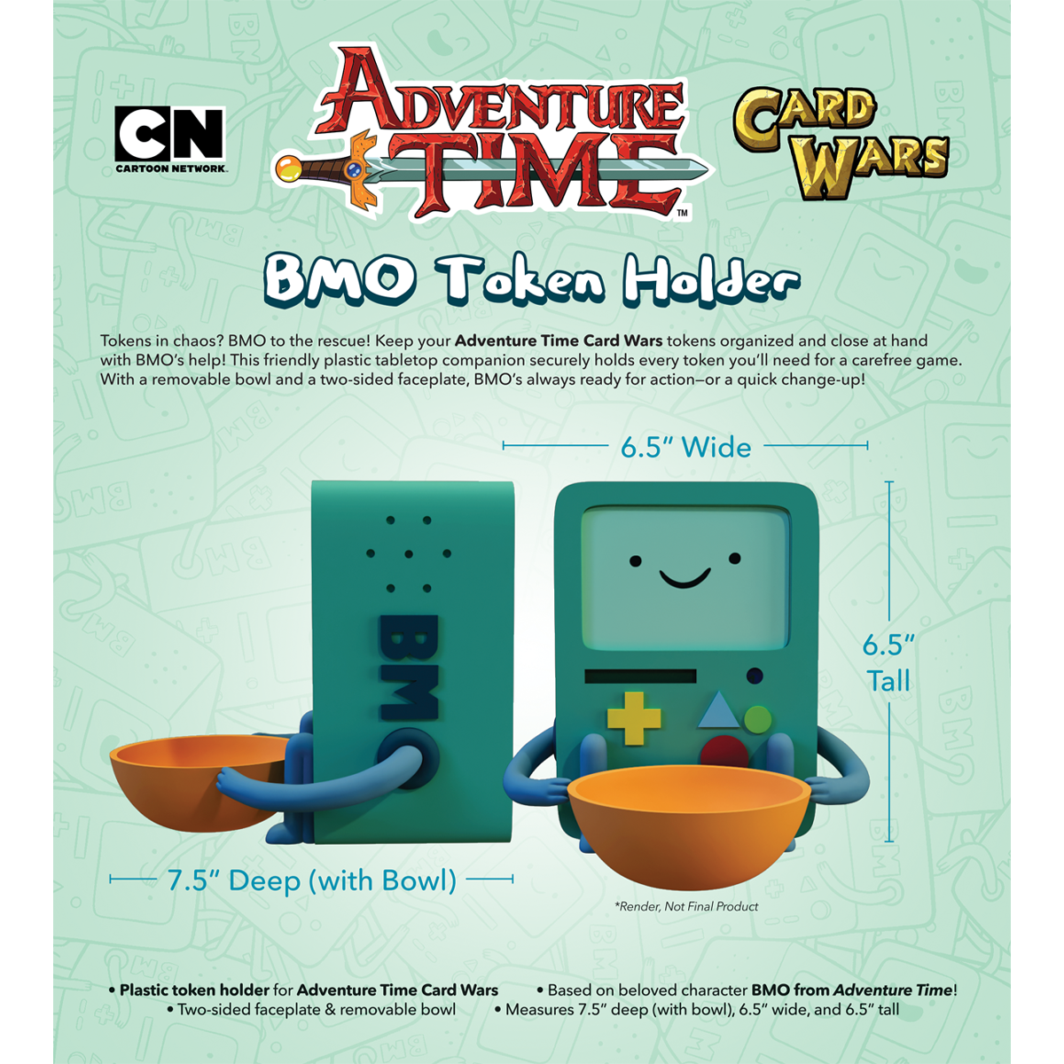 Adventure Time Card Wars - BMO Token Holder - Cryptozoic Entertainment