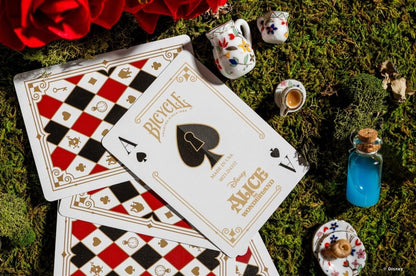 Bicycle Playing Cards - Disney's Alice in Wonderland (Foil) - Playing Cards