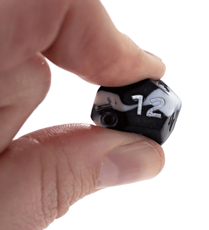 “Poofy Panda” Anti-Stress Silicone Dice - Polyhedral 16mm 7-Dice Set (Copy)