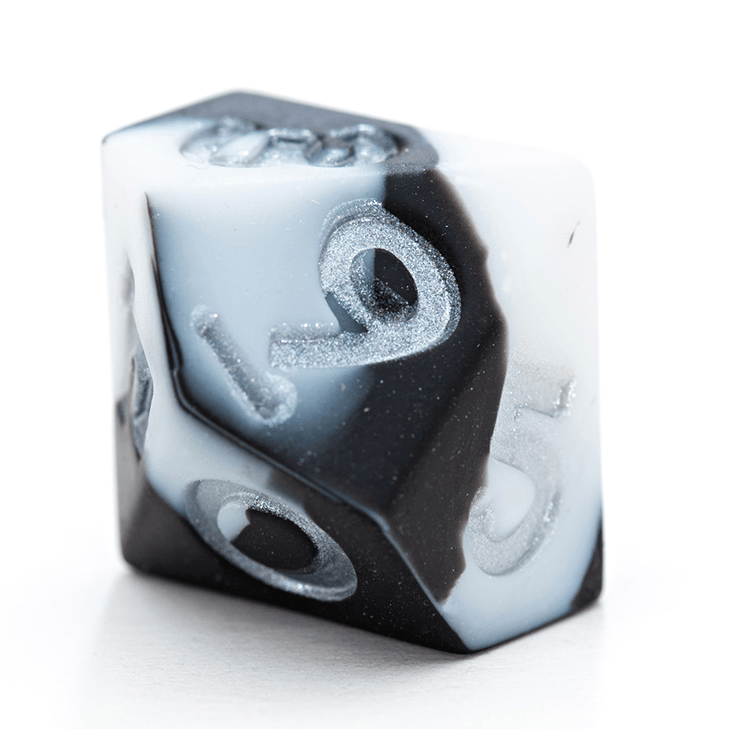 “Poofy Panda” Anti-Stress Silicone Dice - Polyhedral 16mm 7-Dice Set (Copy)