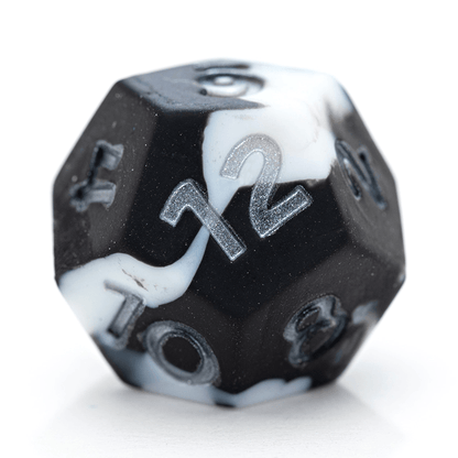 “Poofy Panda” Anti-Stress Silicone Dice - Polyhedral 16mm 7-Dice Set (Copy)