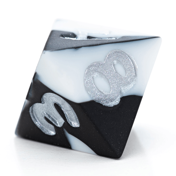 “Poofy Panda” Anti-Stress Silicone Dice - Polyhedral 16mm 7-Dice Set (Copy)