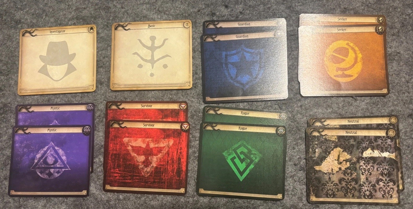 Arkham Horror the Card Game - LCG Deck Box Dividers - Invocation 2018 Promo - Fantasy Flight