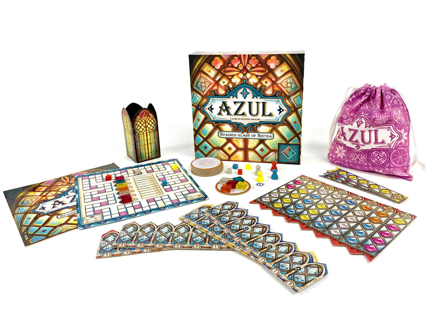 Azul - Stained Glass of Sintra - A Beautiful Tile-Laying Game - Next Move Games / Plan B Games