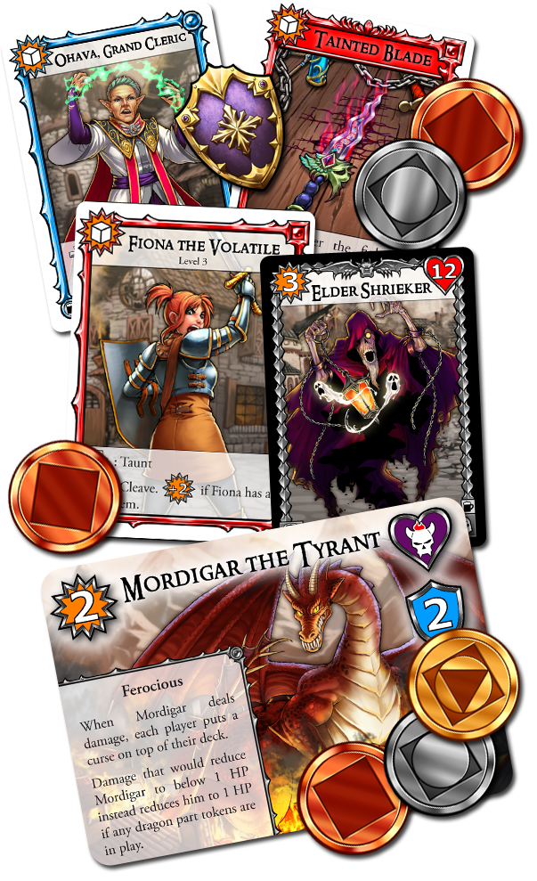 Battle for Greyport - A Red Dragon Inn Deckbuilding Game - SlugFest Games