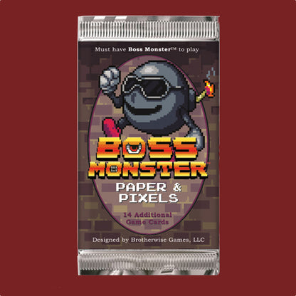 Boss Monster - Paper and Pixels - 14 card Expansion Pack