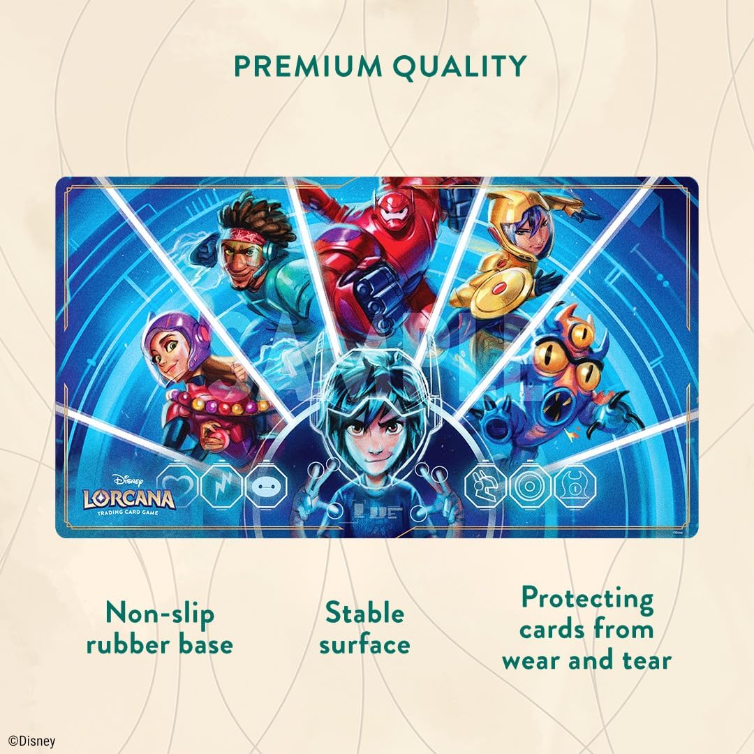 Disney's Lorcana - Archazia's Island - Big Hero 6 - We Could Be Immortals - Playmat - Ravensburger