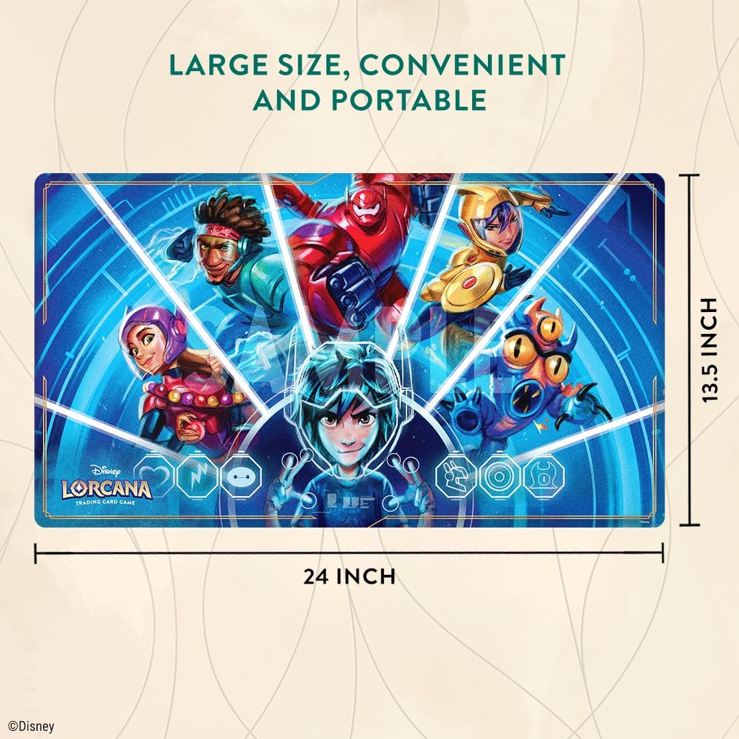 Disney's Lorcana - Archazia's Island - Big Hero 6 - We Could Be Immortals - Playmat - Ravensburger