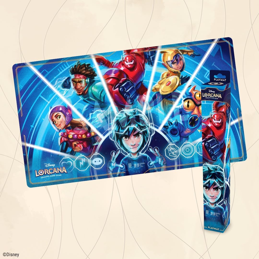 Disney's Lorcana - Archazia's Island - Big Hero 6 - We Could Be Immortals - Playmat - Ravensburger