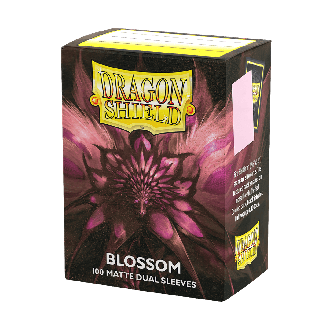 Dragon Shield Card Sleeves - 100 Count - Matte: Pastel Dual Blossom