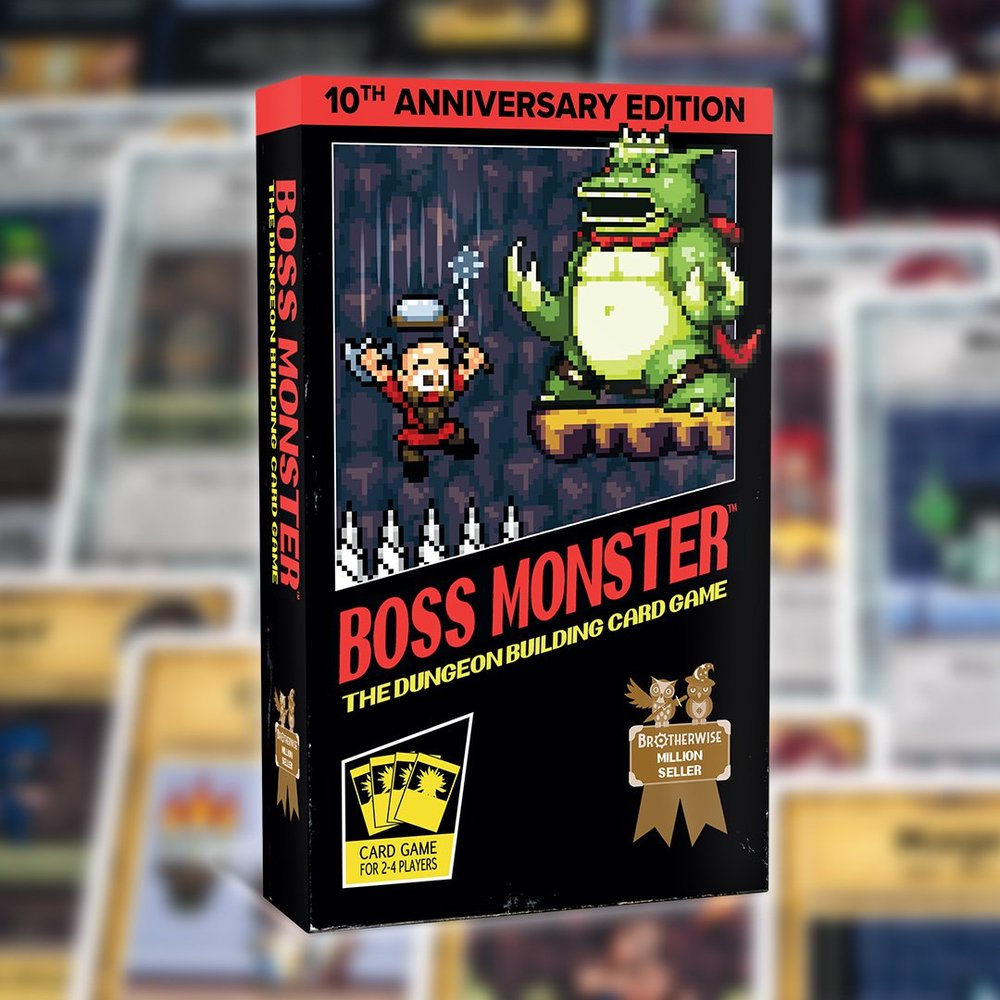 Boss Monster - The 10th Anniversary Edition - Dungeon Building Card Game - Brotherwise Games