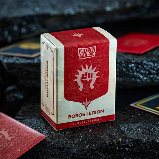 Dragon Shield: (100 Card Sleeves) Matte Dual Art - Boros Legion - Guildpact Series - Magic: The Gathering