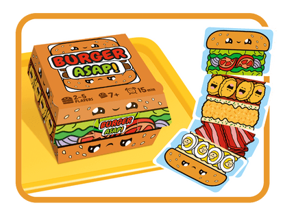 Burger ASAP! A Fast Matching Card Game