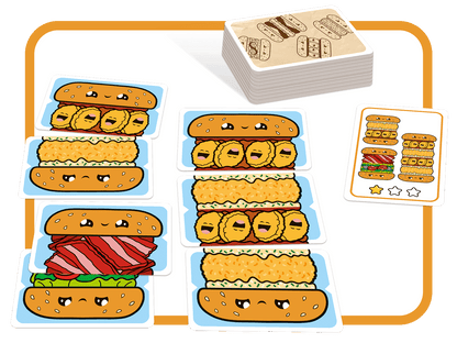 Burger ASAP! A Fast Matching Card Game