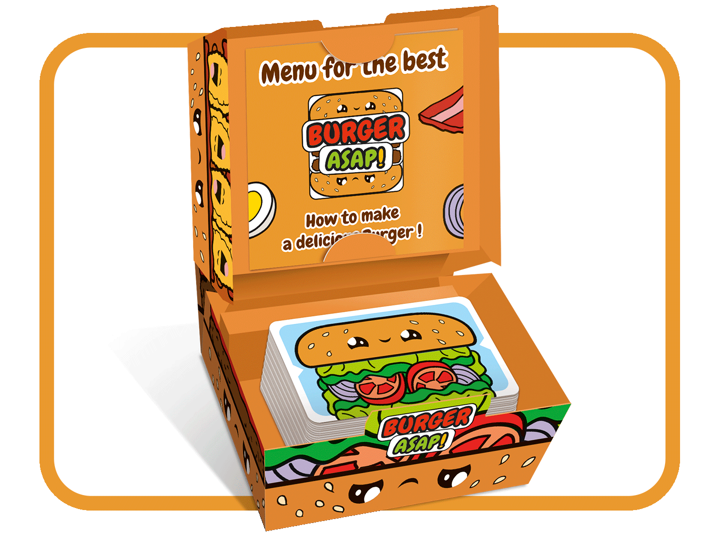 Burger ASAP! A Fast Matching Card Game
