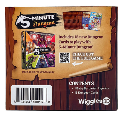 5-Minute Dungeon - Baby Barbarian Expansion - Wiggles 3D