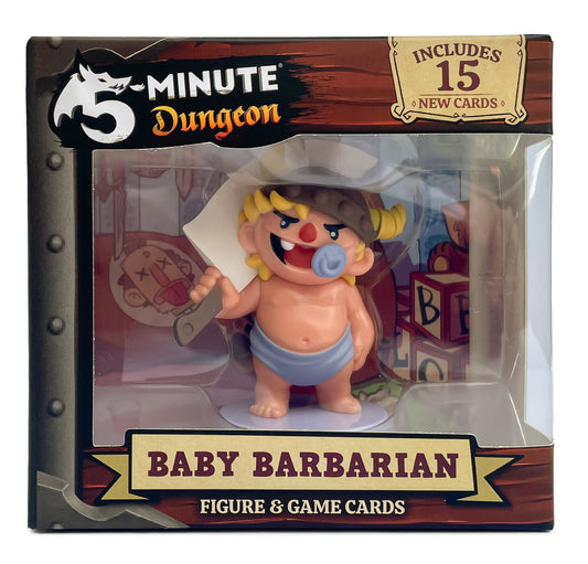 5-Minute Dungeon - Baby Barbarian Expansion - Wiggles 3D