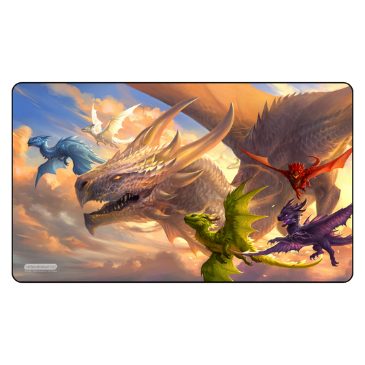 Playmat: Baby Dragons Flight Lessons - GameArt - GameHead