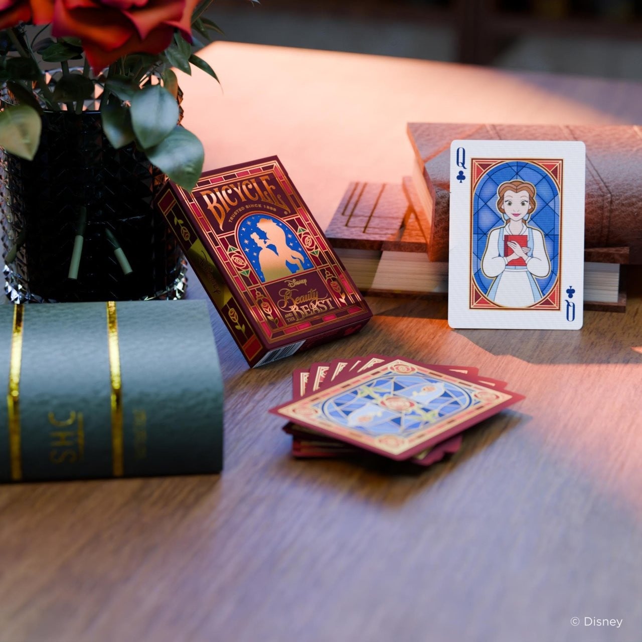 Bicycle Playing Cards - Disney's Beauty and the Beast (Foil)