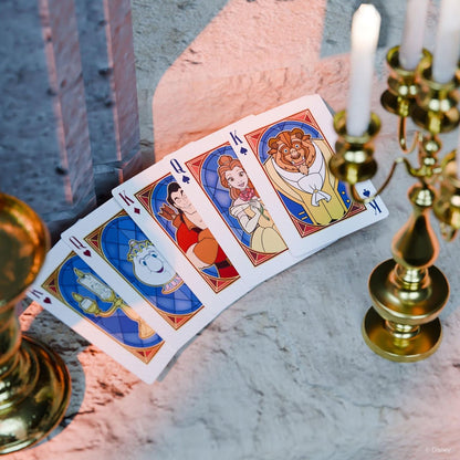 Bicycle Playing Cards - Disney's Beauty and the Beast (Foil)