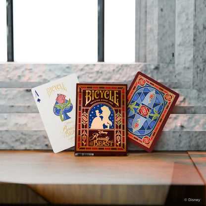 Bicycle Playing Cards - Disney's Beauty and the Beast (Foil)