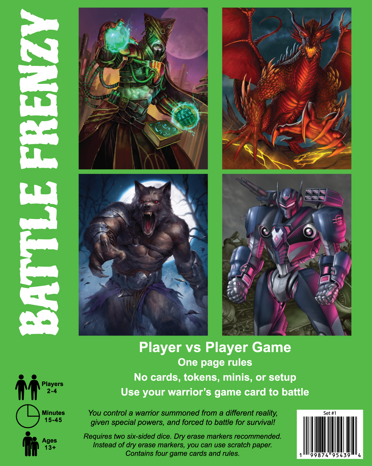 Battle Frenzy Set #01 - Player Vs Player Game