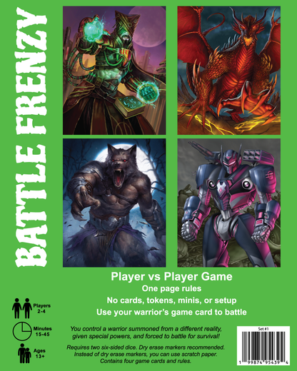 Battle Frenzy Set #01 - Player Vs Player Game