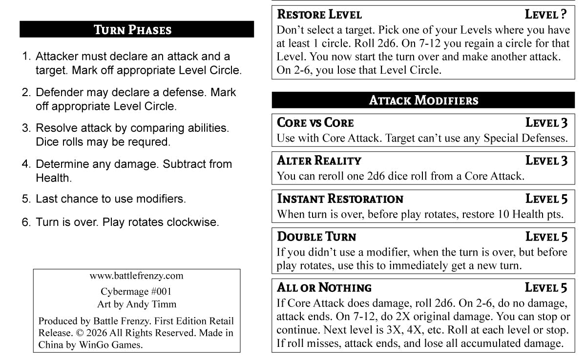 Battle Frenzy Set #01 - Player Vs Player Game