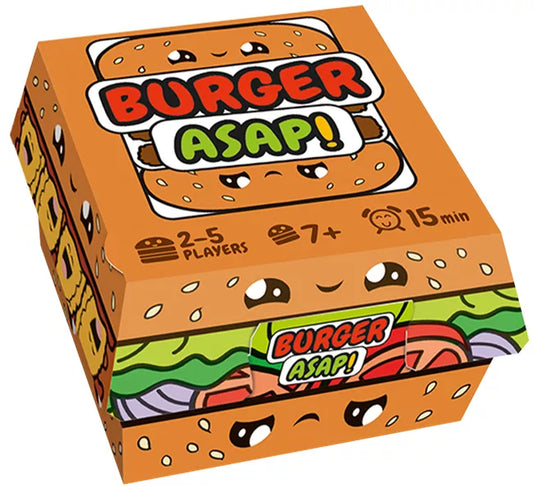 Burger ASAP! A Fast Matching Card Game