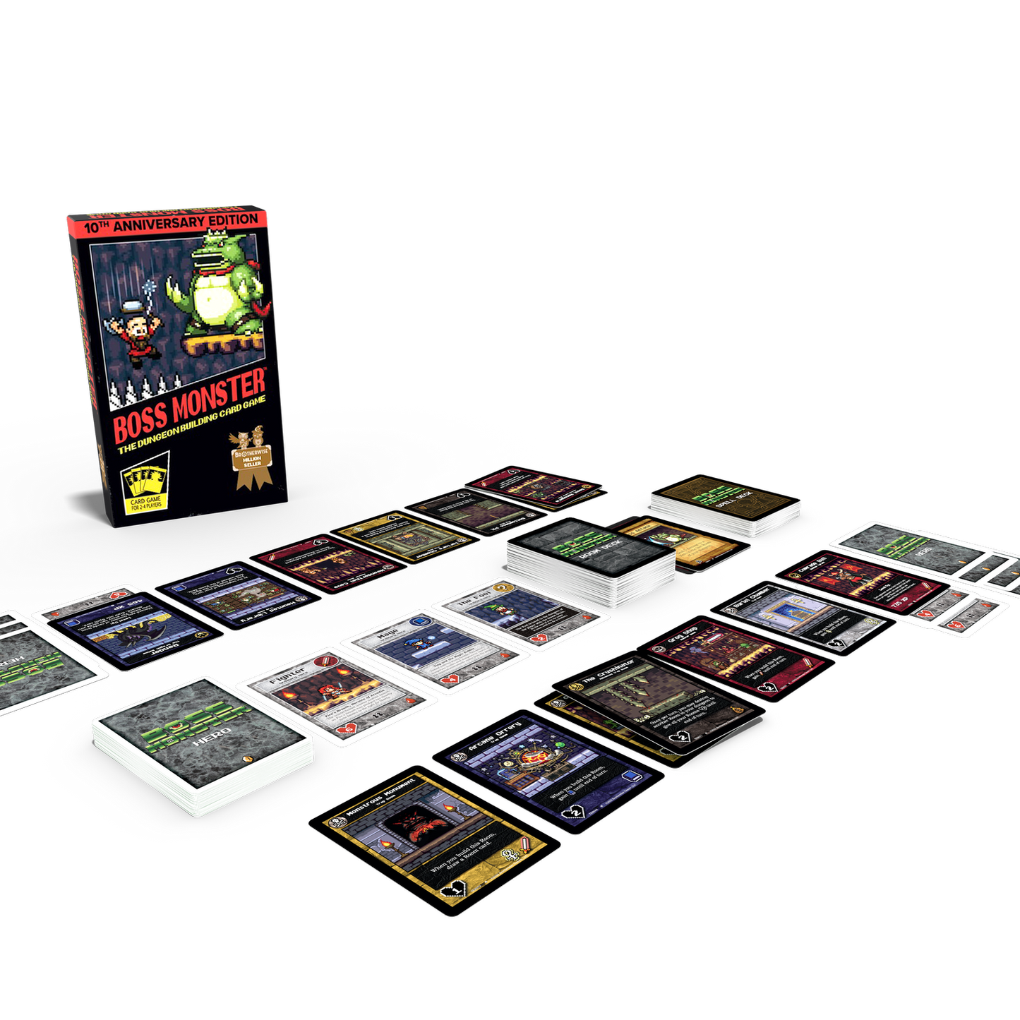 Boss Monster - The 10th Anniversary Edition - Dungeon Building Card Game - Brotherwise Games